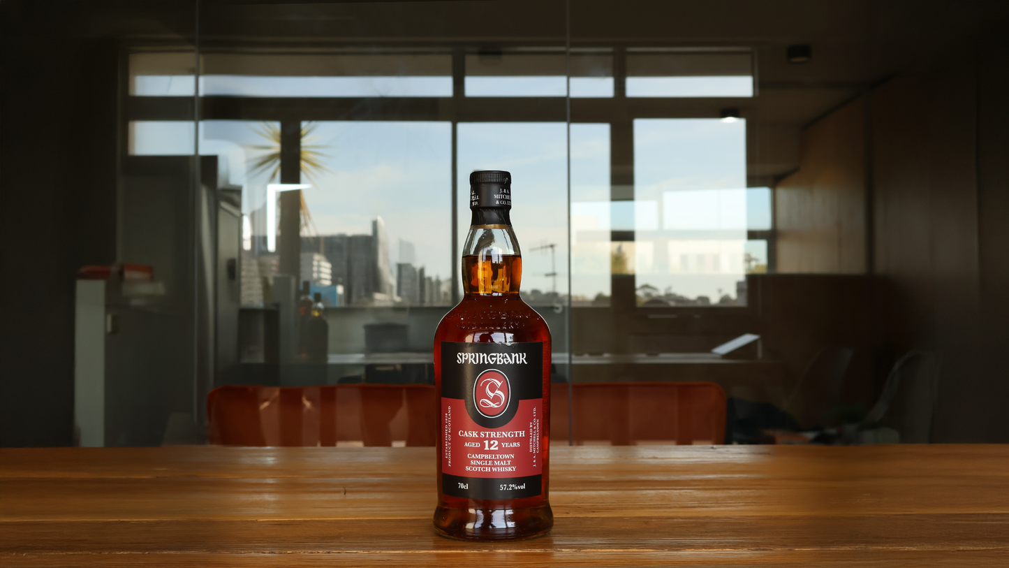 Springbank 12 Year Old Cask Strength Single Malt Scotch Whisky, 700ml, 54.1% ABV