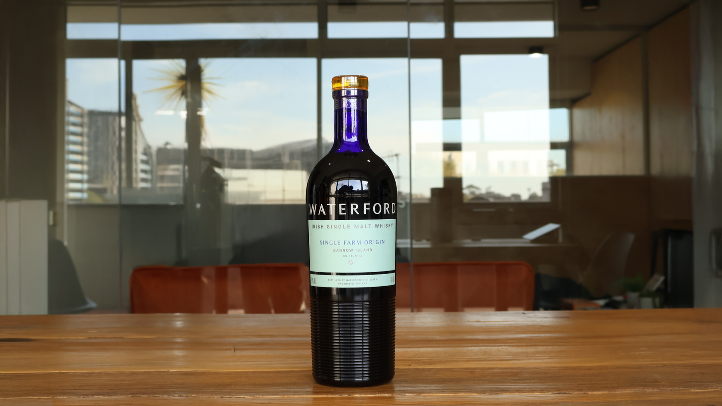 Waterford Bannow Island Edition 1.1 Irish Single Malt Whisky, Single Farm Origin, 700ml, 50% abv