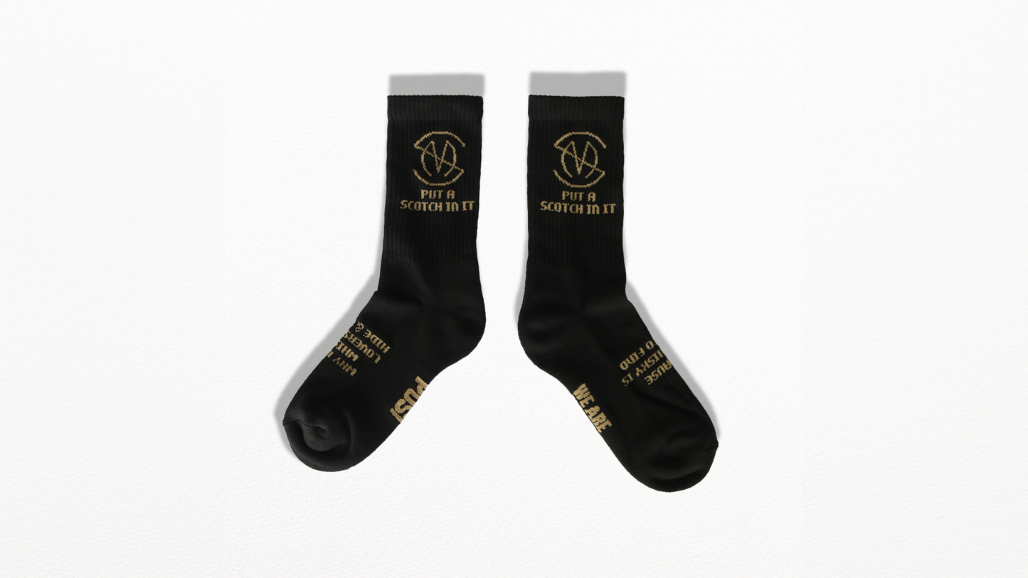 Malt Social x We Are Posi - Whisky Socks