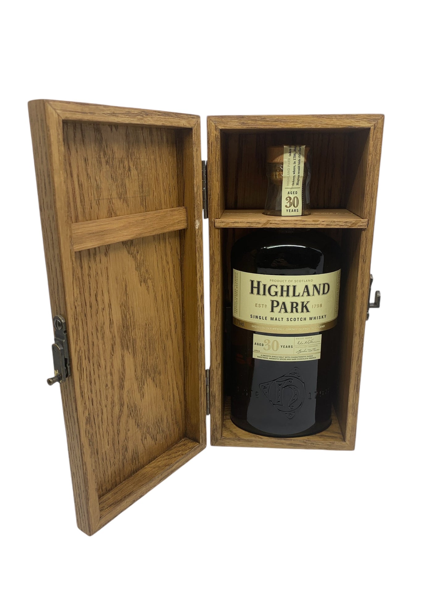 Highland Park Aged 30 Years, Single Malt Scotch Whisky, Distilled Kirkwall Orkney, 700ml, 45.7%ABV