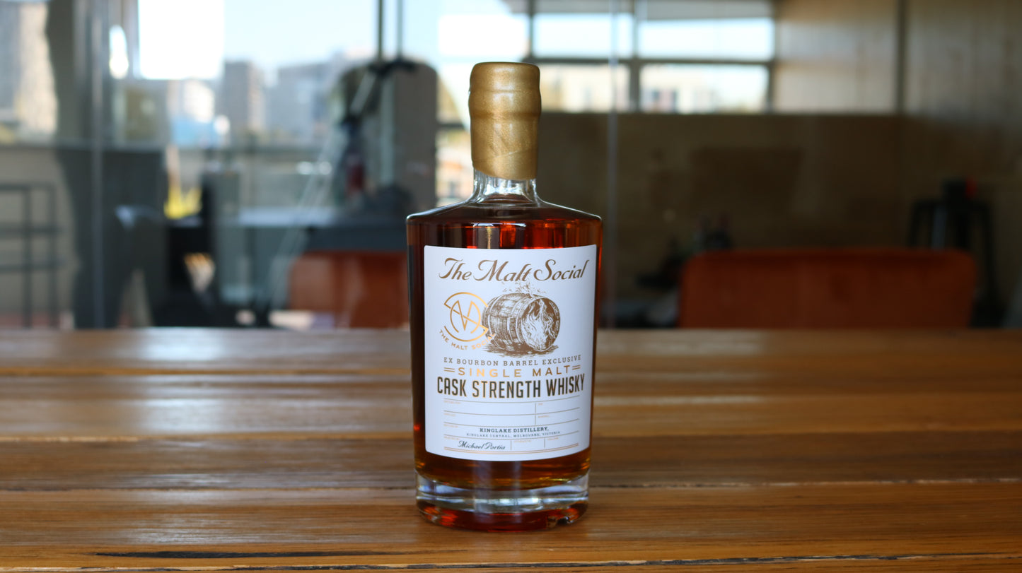 Malt Social X Kinglake Single Malt Cask Strength Whisky - Edition 1