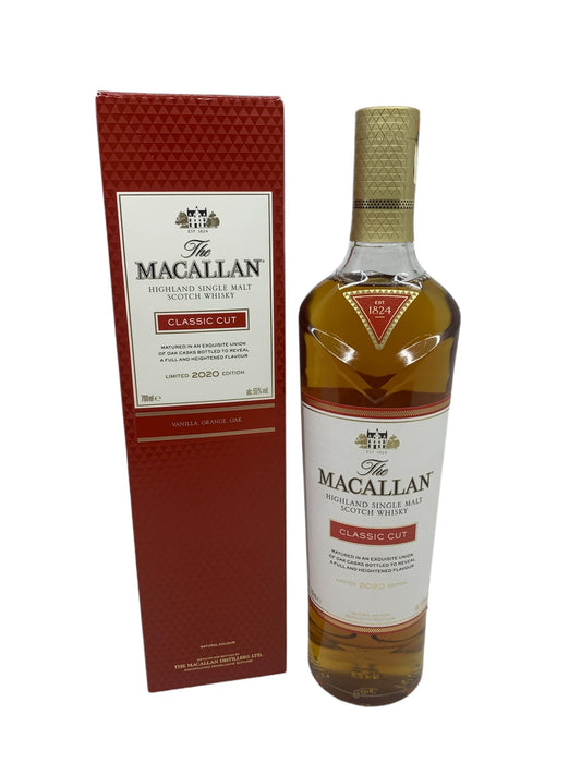 Macallan Classic Cut 2020 Limited Edition, Highland Single Malt Scotch Whisky, 700ml, 55% ABV