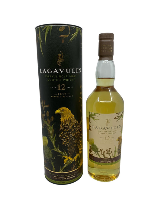 Lagavulin Aged 12 Years 2019 Special Release Islay Single Malt Whisky, Natural Cask Strength, 700ml, 56.5% abv