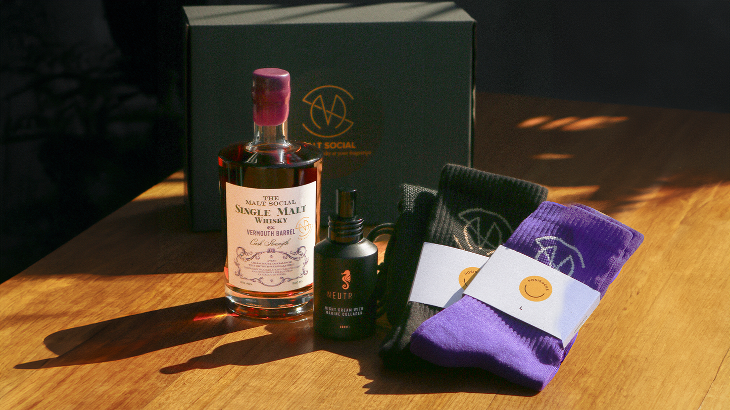 Malt Social Whisky Hamper - ex Vermouth Cask